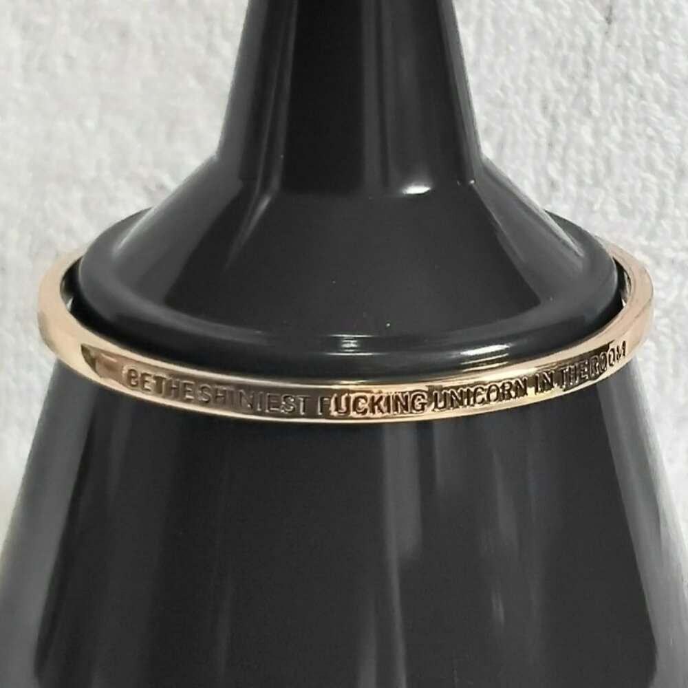 BNWOT 3/$25 Florence Scovel 9" 'Be the Shineiest...' Solid Fashion Jewelry!!